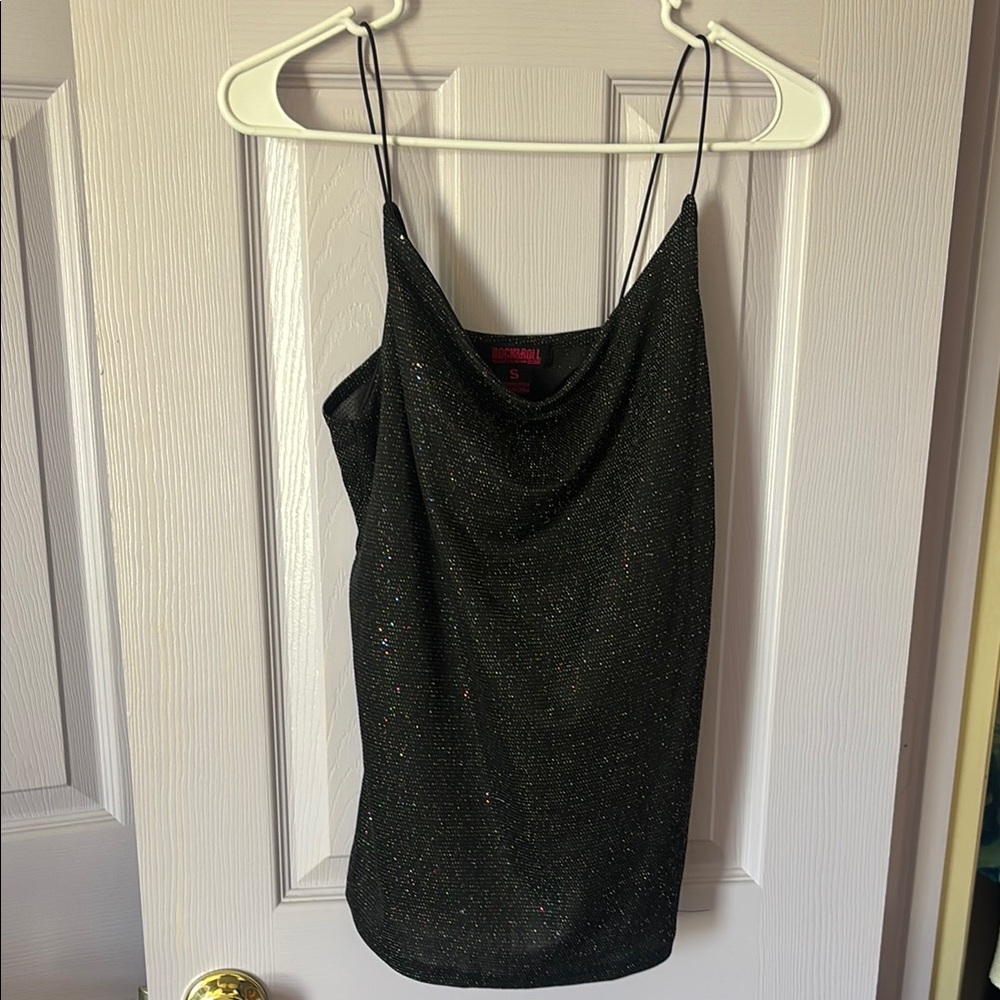 Gray Sleeveless Camisole Tank Top